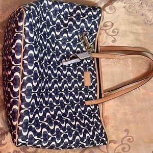 Coach Purse- large tote with wallet